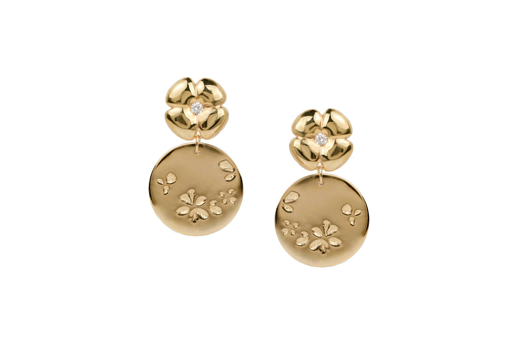 XL FLOWER DOT DROP